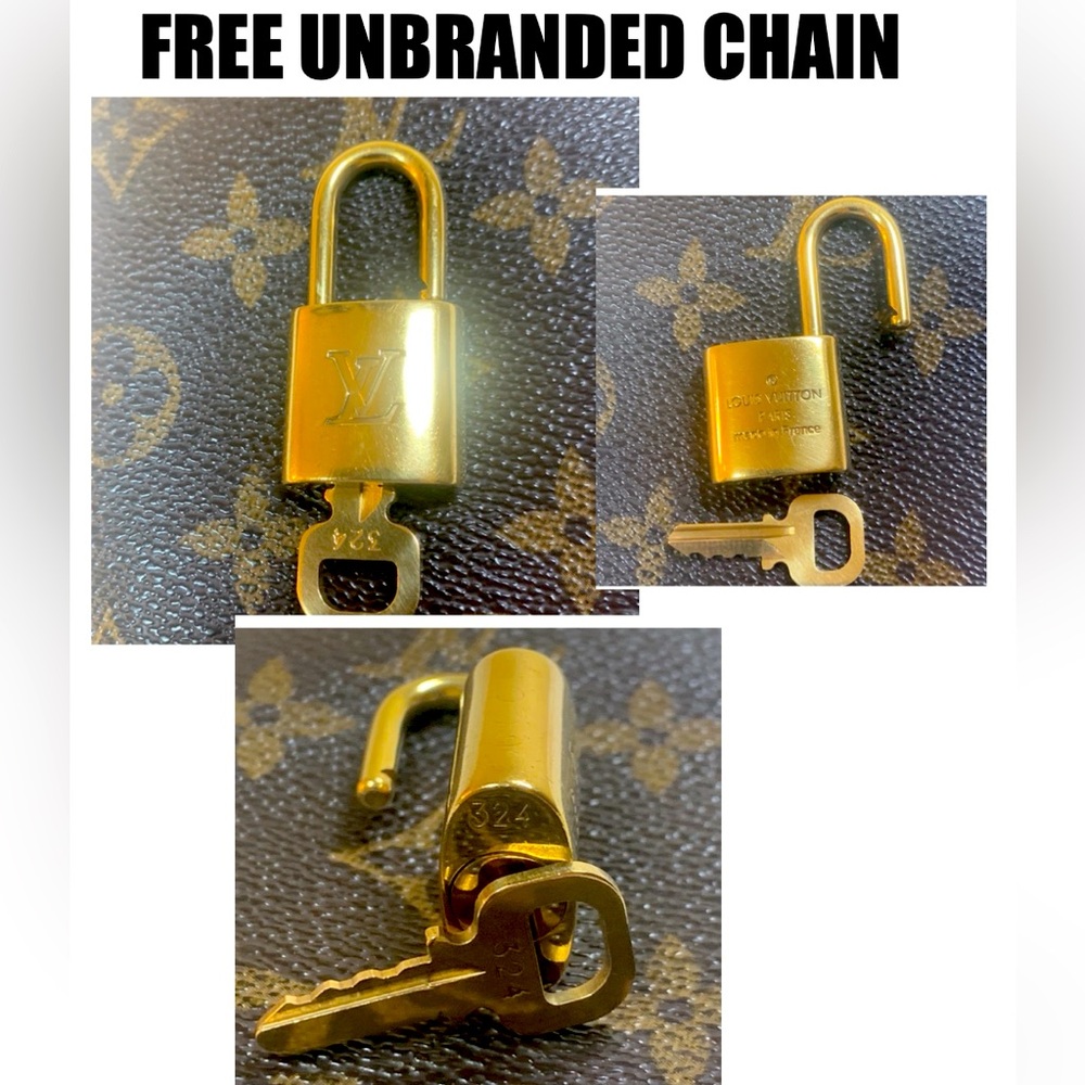 Louis Vuitton Lock & Key Gold